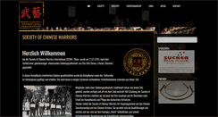 Desktop Screenshot of chinese-warriors.com